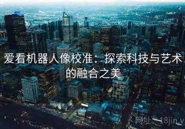 爱看机器人像校准：探索科技与艺术的融合之美