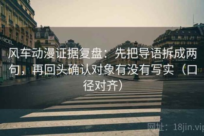 风车动漫证据复盘：先把导语拆成两句，再回头确认对象有没有写实（口径对齐）